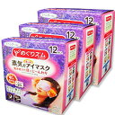 めぐリズム 花王 めぐりズム 蒸気でホットアイマスク ラベンダー 12枚【3個セット】 送料無料