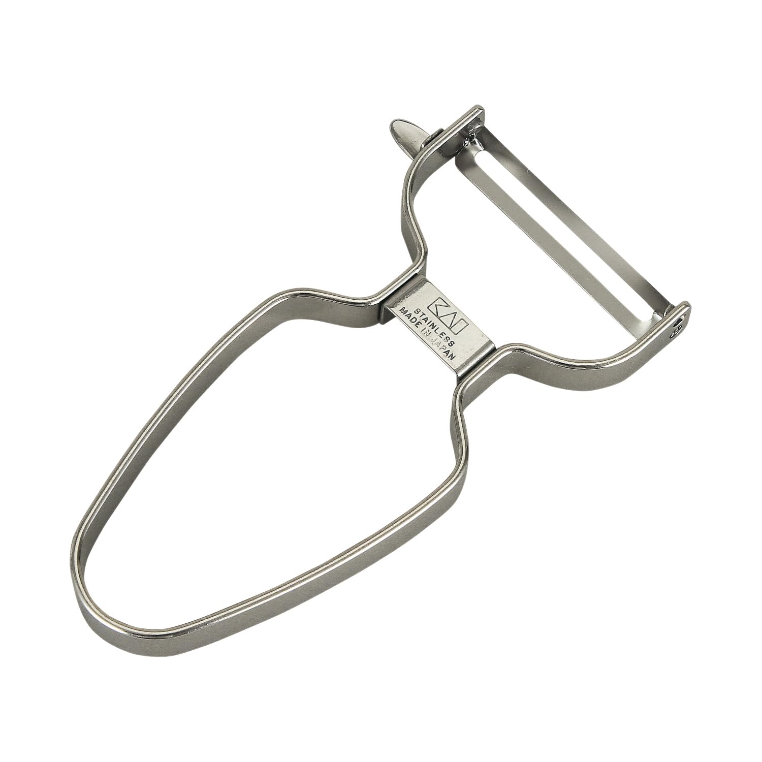 貝印(Kai Corporation) KAI 持ちやすい ハンドル形状 ステンレス ピーラー 皮むき器 じゃがいも 芽取り付 食洗機 送料無料