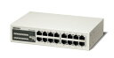 バッファロー BUFFALO 10/100Mbps対応 金属筺体 電源内蔵 16ポート ホワイト スイッチングハブ LSW3-TX-1 送料無料
