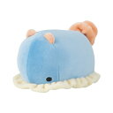 りぶはあと マスコット マシュマロアクアミエ ウミウシ (全長約11cm) ぬいぐるみ ふわふわ 28210-65 送料無料