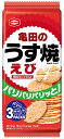 Kameda 亀田製菓 亀田のうす焼えび 70g×12袋 送料無料