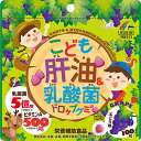 ユニマットリケン こども肝油&乳酸菌 ドロップグミ 100粒 送料無料