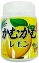 Meigum 明治チューインガム かむかむレモンボトル 120gx6個 イエロー 送料無料