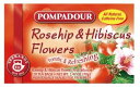 Pompadour(ポンパドール) ローズヒップ&ハイビスカスフラワー 20TB 送料無料