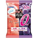 オリヒロプランデュ ぷるんと蒟蒻ゼリーパウチ カロリーゼロ白桃+巨峰 12個入×6袋 送料無料