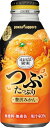 ポッカサッポロ ほおばる果実 つぶたっぷり贅沢みかん400g×24本 送料無料