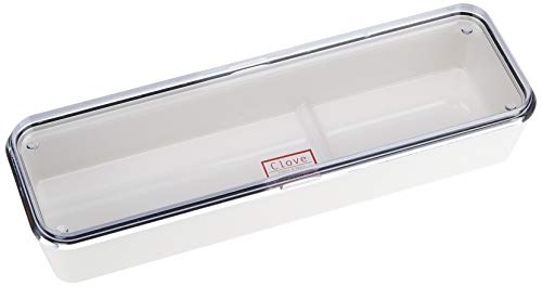 パール金属 カトラリー ケース 蓋付 ホワイト 日本製 燕三条製 HB-2911 　送料無料