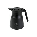 パール金属 コーヒー サーバー800ml ステンレス製 真空二重構造 保温 保冷 ブラック ieカフェ HB-6618 送料無料