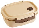 スケーター(Skater) ラク軽 軽い 弁当箱 M レンジ対応 550ml ベージュ シール容器 保存容器 XPM4-A 送料無料(3)
