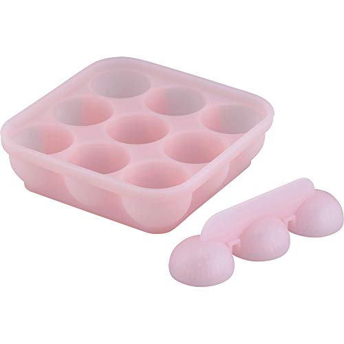和平フレイズ(Wahei freiz) お弁当 おにぎり型 てまりごはん型 9個取 チュモッパ 電子レンジ オーブン 日本製 RE-7 　送料無料