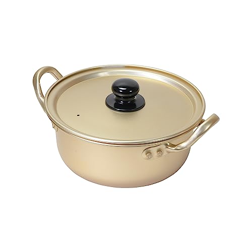 パール金属 鍋 ラーメン鍋 18cm 深型 アルミ製 ガス火専用 軽い 軽量 韓味家 HC-78 　送料無料