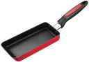 パール金属 ミニ 卵焼き フライパン 8×18cm スリム ガス火専用 玉子焼き器 フッ素加工 コンパクト HB-2173 送料無料