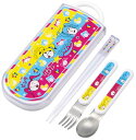 スケーター(Skater) 子供用 お弁当 トリオセット 箸 スプーン フォーク キッズ カトラリー 抗菌 加工 開けやすいスライド式 送料無料