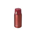 パール金属 水筒 ボトル マグボトル 350ml 軽量 ワンタッチ 保温 保冷 ステンレス製 コーラルピンク カフェマグ HB-636 送料無料