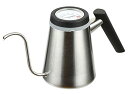 パール金属 ドリップポット シルバー 600ml 温度計付 ステンレス製 ロック適オン HB-4729 送料無料