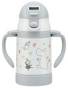 スケーター(skater) ベビー用 両手 ストローマグ 240ml ステンレス製 ムーミン 星 折りたためるハンドル STWM3 送料無料
