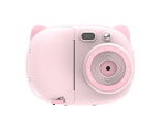 New! 多機能 インスタントカメラ AMKOV インスタント ペイント カメラ キッズカメラ ピンク 感熱ロール紙を使うキッズ用カメラ explore（エクスプローラ）
