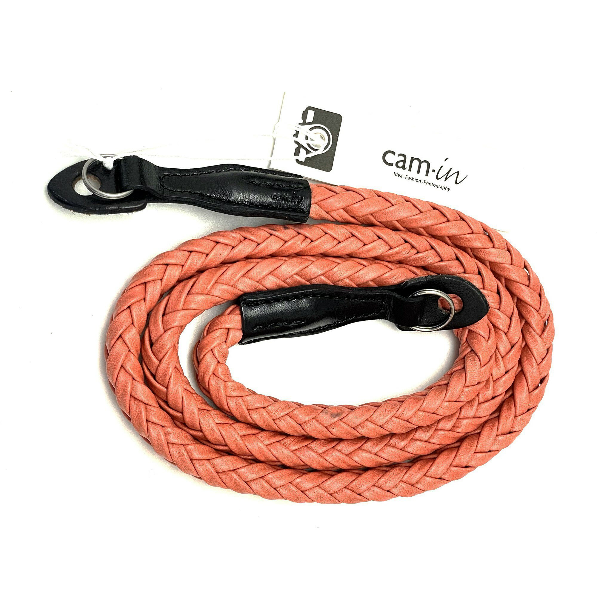 Cam-in カムイン カメラストラップ ピンク LCS042309 レザー 120cm