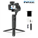 INKEE Falcon Plus GoPro 用3軸ジンバル ゴープロ GoPro10/9/8/7/6/5 OSMO ACTION Insta 360 アクションカメラ専用スタビライザー