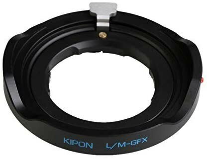 KIPON L/M-GFX(Black) マウントアダプター 対応レンズ：ライカMウントレンズー対応ボディ：富士フイルムGFX