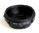 KIPON キポン SHIFT PENTAX67-NIKON Fマウントアダプター 対応レンズ：ペンタックス67 対応ボディ：ニコンF アオリ(シフト)機構搭載