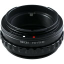 KIPON キポン FD-FX M/with helicoid マウントアダプター 対応レンズ： Canon FD 対応ボディ：FUJIFILM X ヘリコイド付き