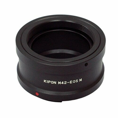 KIPON キポン M42-EOS M M42マウントレンズ - キヤノンEOS Mマウントボディ 対応レンズ：M42マウントレンズ ー対応ボディ：Canon EOS Mマウント
