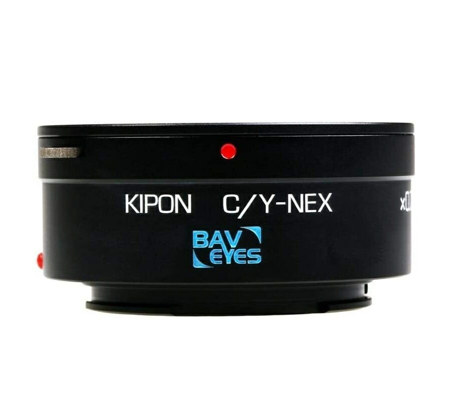 KIPON キポン Baveyes C/Y-NEX 0.7X マウントアダプター 対応レンズ：ヤシカ・コンタックスマウントレンズー対応ボディ：ソニーE