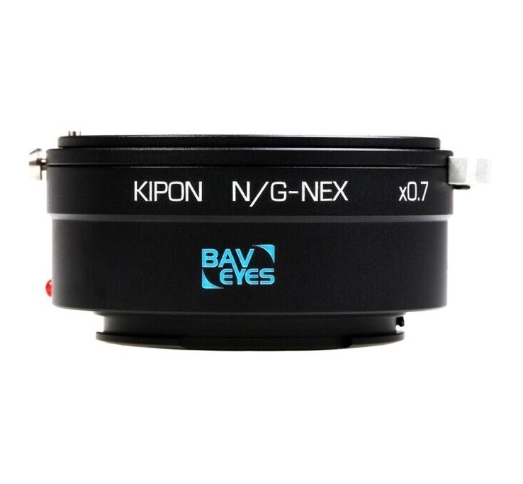 KIPON キポン Baveyes NIKON G-NEX 0.7x マウントアダプター 対応レンズ：ニコンF/Gマウントレンズー対応ボディ：ソニーE