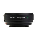 KIPON キポン EF-S/E AF マウントアダプター 対応レンズ：キヤノンEF/EF-Sマウントレンズー対応ボディ：ソニーE AF機能搭載 三脚座あり