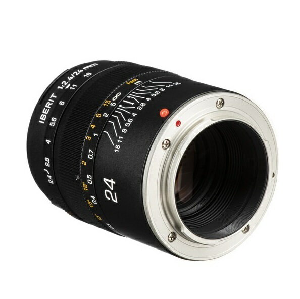 KIPON キポン IBERIT 24mm f/2.4 レンズ for FUJIFILM X BK ブラック