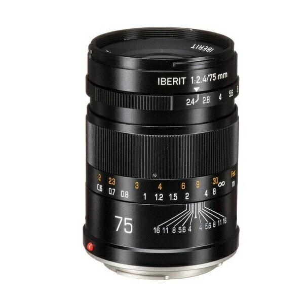 KIPON キポン IBERIT 75mm f/2.4 レンズ for Sony E BK ブラック ソニー Eマウント