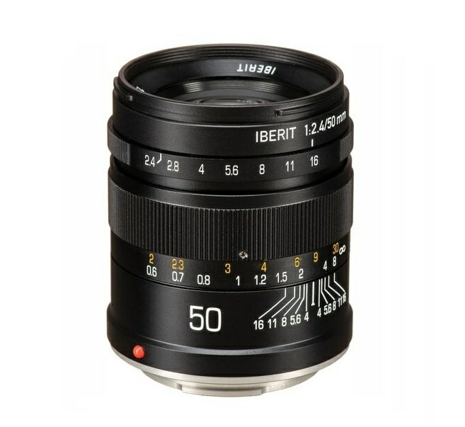 KIPON キポン IBERIT 50mm f/2.4 レンズ for Sony E BK ブラック ソニー Eマウント