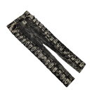 未使用級 GUCCI グッチ ベルト スキニー デニム パンツ ウォッシャブル 加工 スタッズ ブラック