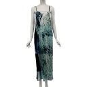極美品 PLEATSPLEASE プリーツプリーズ ISSEY MIYAKE イッセイミヤケ アポロ 宇宙ロング ワンピース PP92-JH093 サイズ4