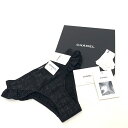 未使用品 CHANEL シャネル 水着 P74925V6668 ココマーク ブランドロゴ 総柄 サイズ38