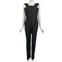 極美品 ISSEY MIYAKE イッセイミヤケ PLEATS PLEASE プリーツプリーズ オールインワン デニムデザイン ブルー サイズ3