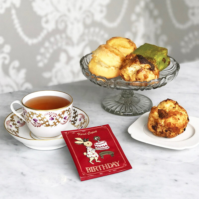 「Cup of tea5　クリスマス」【カレルチャペック紅茶店】紅茶ティーバッグ mix 5P かわいい クリスマス プレゼント 贈り物 ギフト プチギフト 内祝い 誕生日 サプライズ 紅茶 フレーバーティー ティーパック ココヒコ