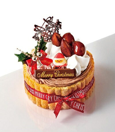■4号 ■直径約12.5cm×高さ約7cm※原材料に小麦・卵・乳を含みます。■フランス産マロンクリームに滑らかなマロンムースのクリスマス限定ケーキ■承り締切日：12/3（木）17時まで■お渡し日：12/23（水）〜12/25（金）※お渡し時間：11時〜19時まで■東急ストア店頭でのお受け取り専用商品です。■※写真はイメージです