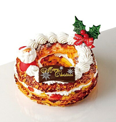 ■6号 ■直径約18cm×高さ約7cm※原材料に卵・乳を含みます。■パリブレスト（リングシュー）のケーキ■承り締切日：12/3（木）17時まで■お渡し日：12/24(木)※お渡し時間：11時〜19時まで■東急ストア店頭でのお受け取り専用商品です。■※写真はイメージです