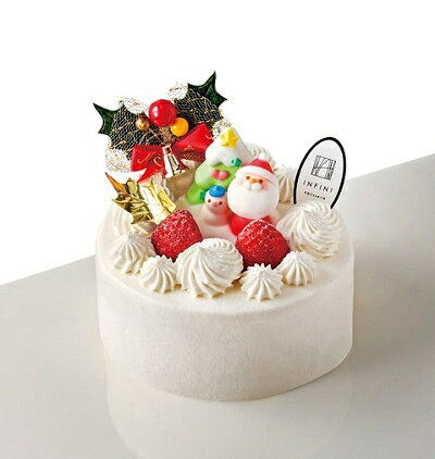 ■4号 ■直径約12cm×高さ約6cm※原材料に小麦・卵・乳を含みます。■しっとりふわっとしたアンフィニオリジナルガトーフレーズ■承り締切日：12/3（木）17時まで■お渡し日：12/24(木)※お渡し時間：11時〜19時まで■東急ストア店頭でのお受け取り専用商品です。■※写真はイメージです