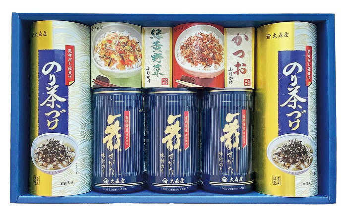 2025年 夏ギフト お中元 A682 舞すがた味付のり卓上ふりかけお茶漬け詰合せ(*)