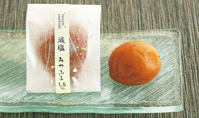 2025年 夏ギフト お中元 B646 岩惣 紀州産南高梅みつふる一粒梅 塩分1.5％(*)