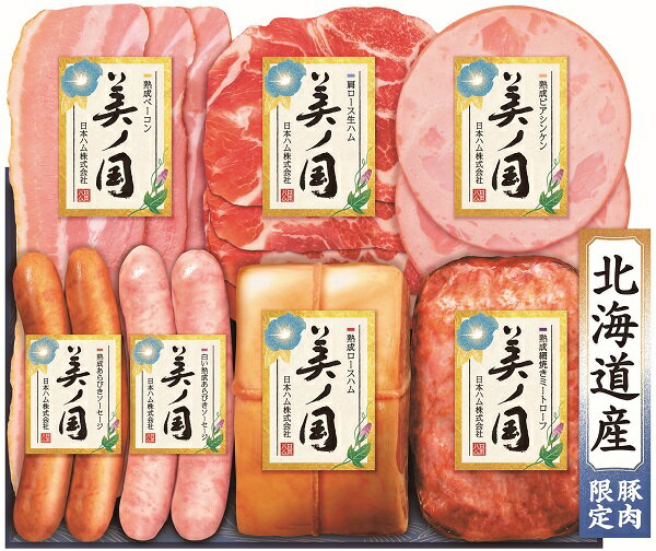 2026年 夏ギフト お中元 B234 ニッポンハム 北海道 プレミアム 美ノ国 tokyu-store-10015199 東急ストア 楽天市場店 パッケージ画像