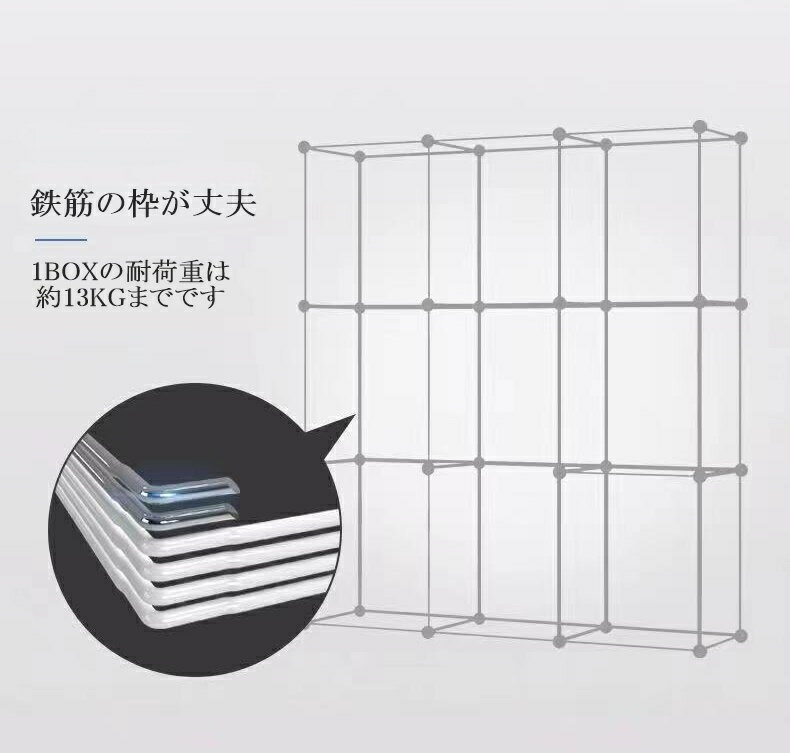 収納家具 ワードロープ タンス クローゼット ラック おしゃれ家具 収納ボックス 組立簡単 アレンジ自由 捨てる際は燃えないゴミへ ハンガーラック 衣装ケース 送料無料 収納家具 ワードロープ 組立式 組立式 衣装ケース ラック クローゼット タンス ラック 収納ボックス