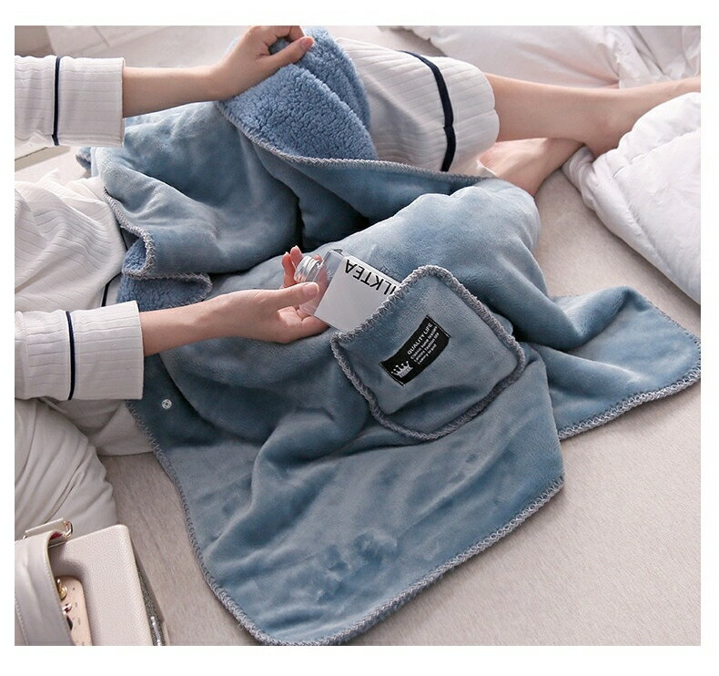 大判ブランケットもこもこふわふわ暖...