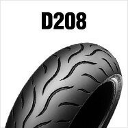 DUNLOP D208F　120/70ZR19　M/C（60W）TL　フロント用　ダンロップ・D208　商品番号277309