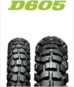 DUNLOP　D605　3.00-21（フロント）&120/80-18（※チューブタイプ）（リア）前後タイヤ・ノーマルチューブ・リムバンドセットダンロップ　・D605　タイヤ・チューブ・リムバンドセット商品番号233047・231407