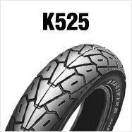 DUNLOP K525　150/90-15　M/C　74V　TL（BLT）リア用　（ブラックレター）ダンロップ・K525商品番号231495