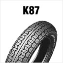 DUNLOP K87MK-2 4.00H18 4PR（64H）WT リア用 ダンロップ K87 商品番号111577タイヤサイズ4.00-18 Hレンジ